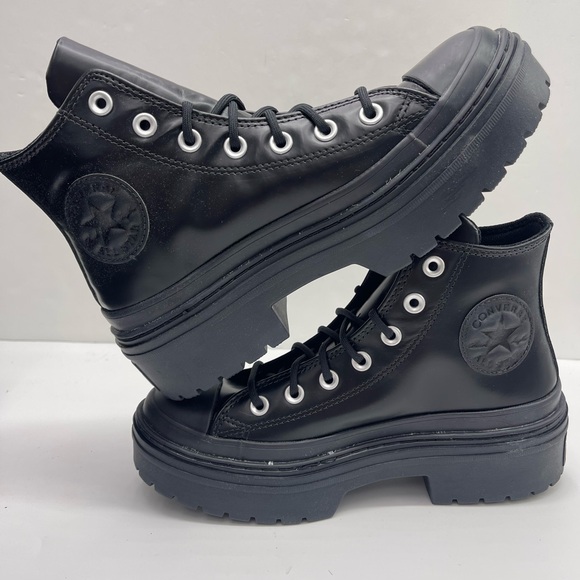 Converse WMNS 
CTAS LUGGED HEEL HI
BLACK/TOTAL ECLIPSE/BLACK Platform Sneakers - Picture 16 of 16
